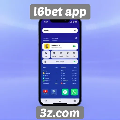 Interface do l6bet app facilita navegação para usuários